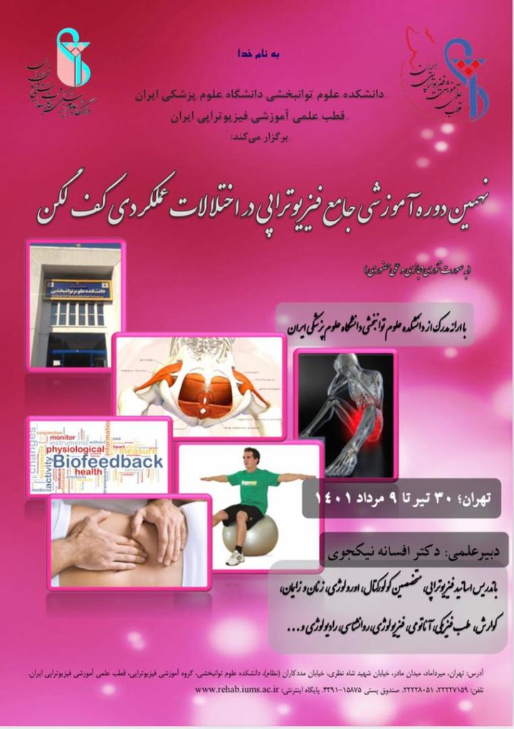 The 9th Comprehensive Physiotherapy Training Course in Functional Pelvic Floor Disorders