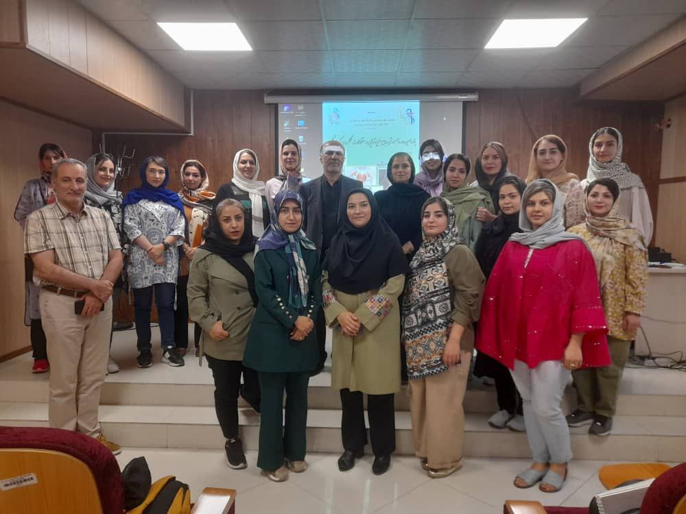 The 11th comprehensive training course of physiotherapy in pelvic floor functional with the attendence of Dr. Esmail Ebrahimi The physiotherapist.