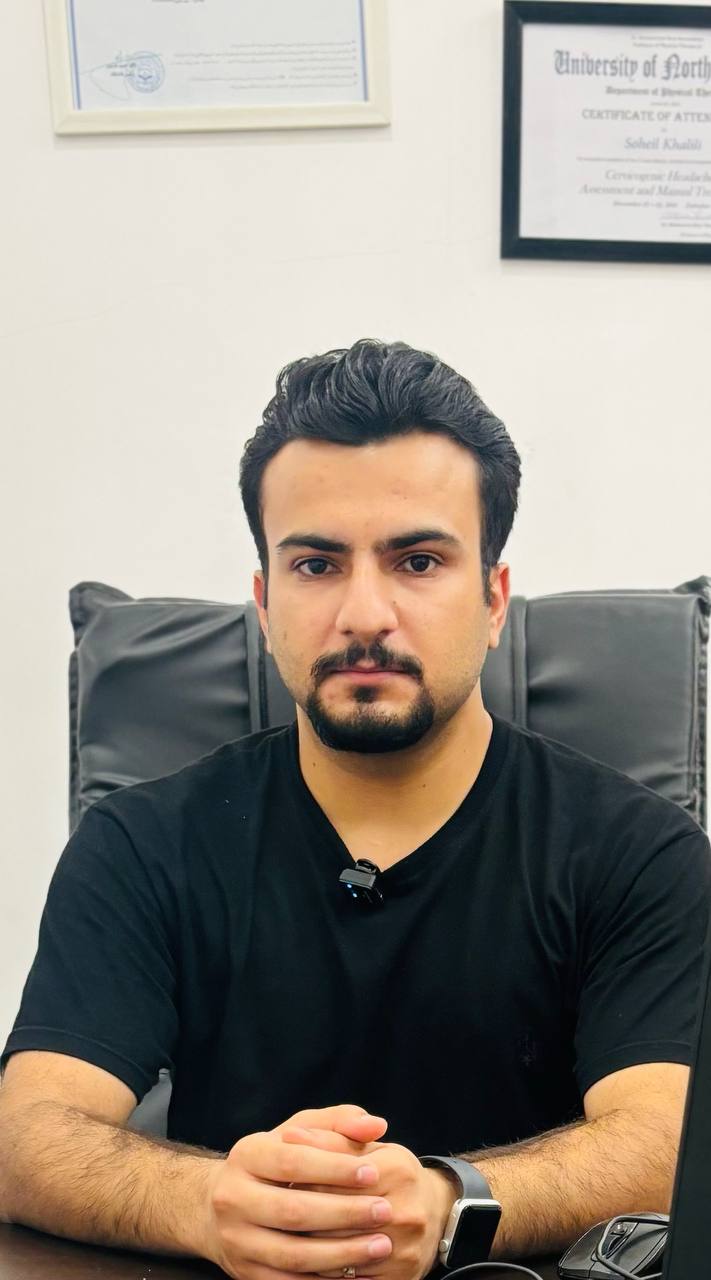 Physiotherapist Soheil Khalili