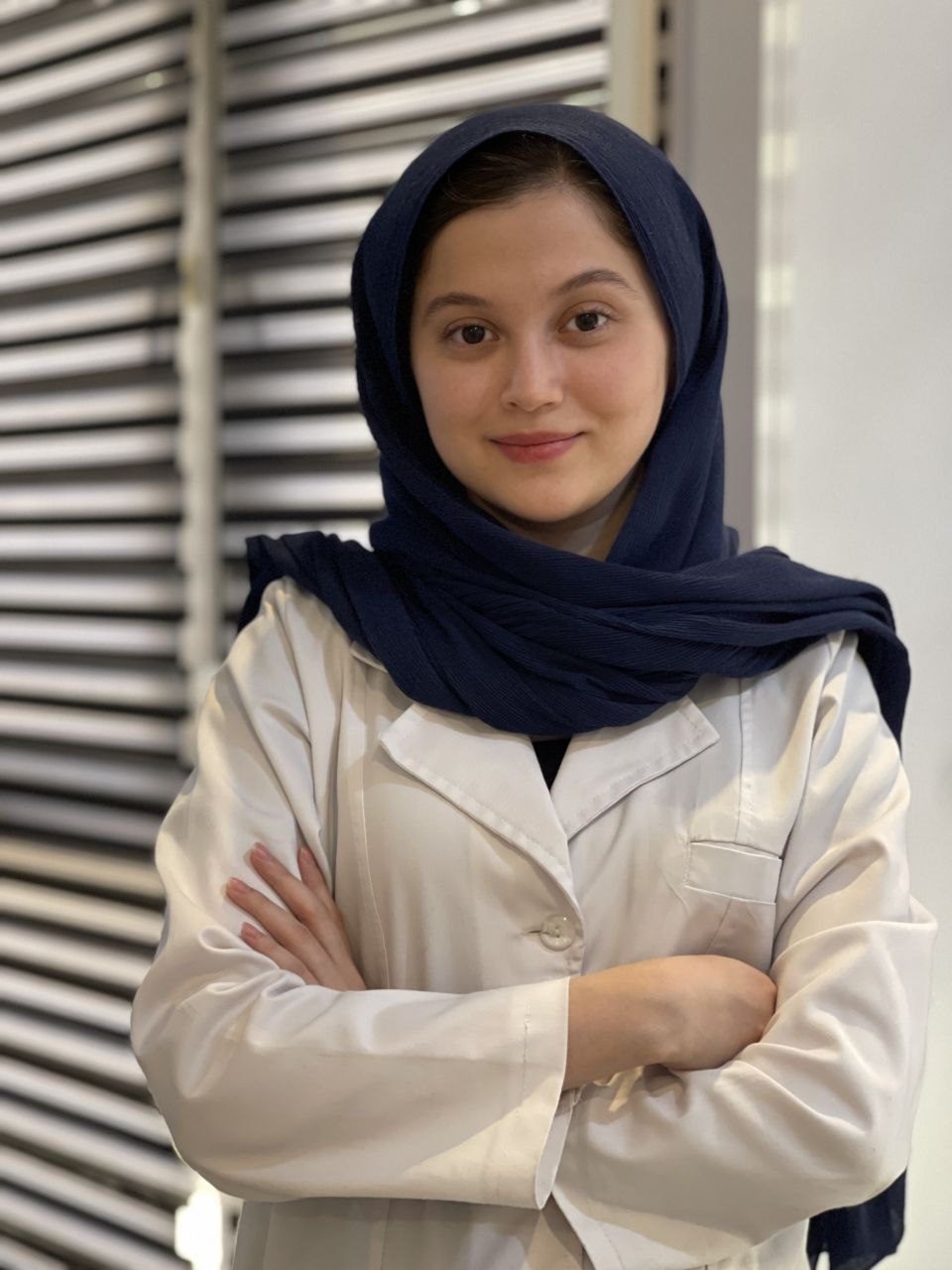 Physiotherapist Seyede Zahra Naqavi